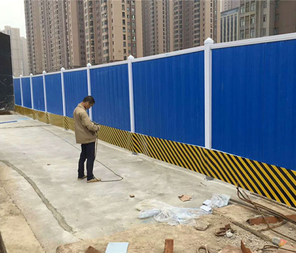 洱源工地围挡安装施工